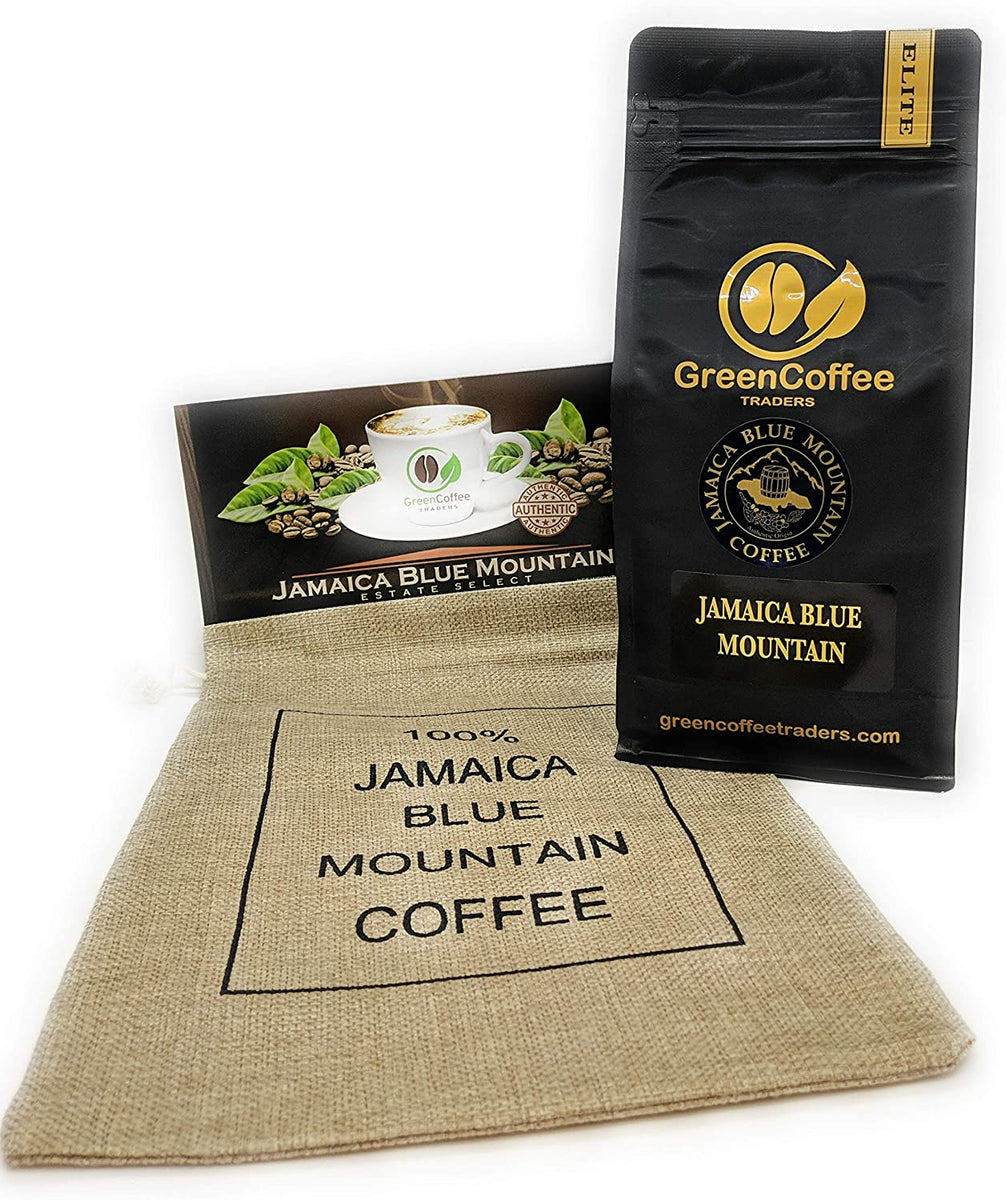 4LBS. 100 Jamaican Blue Mountain Coffee Green Coffee Traders